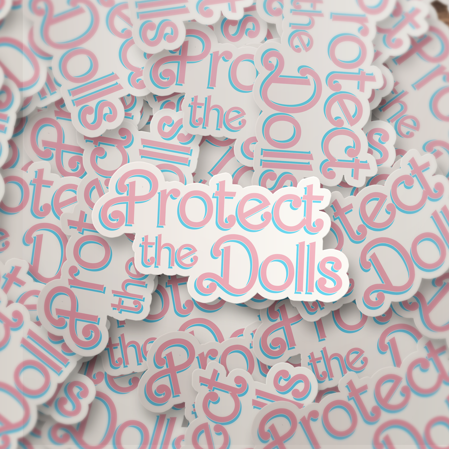 Protect the Dolls | Sticker