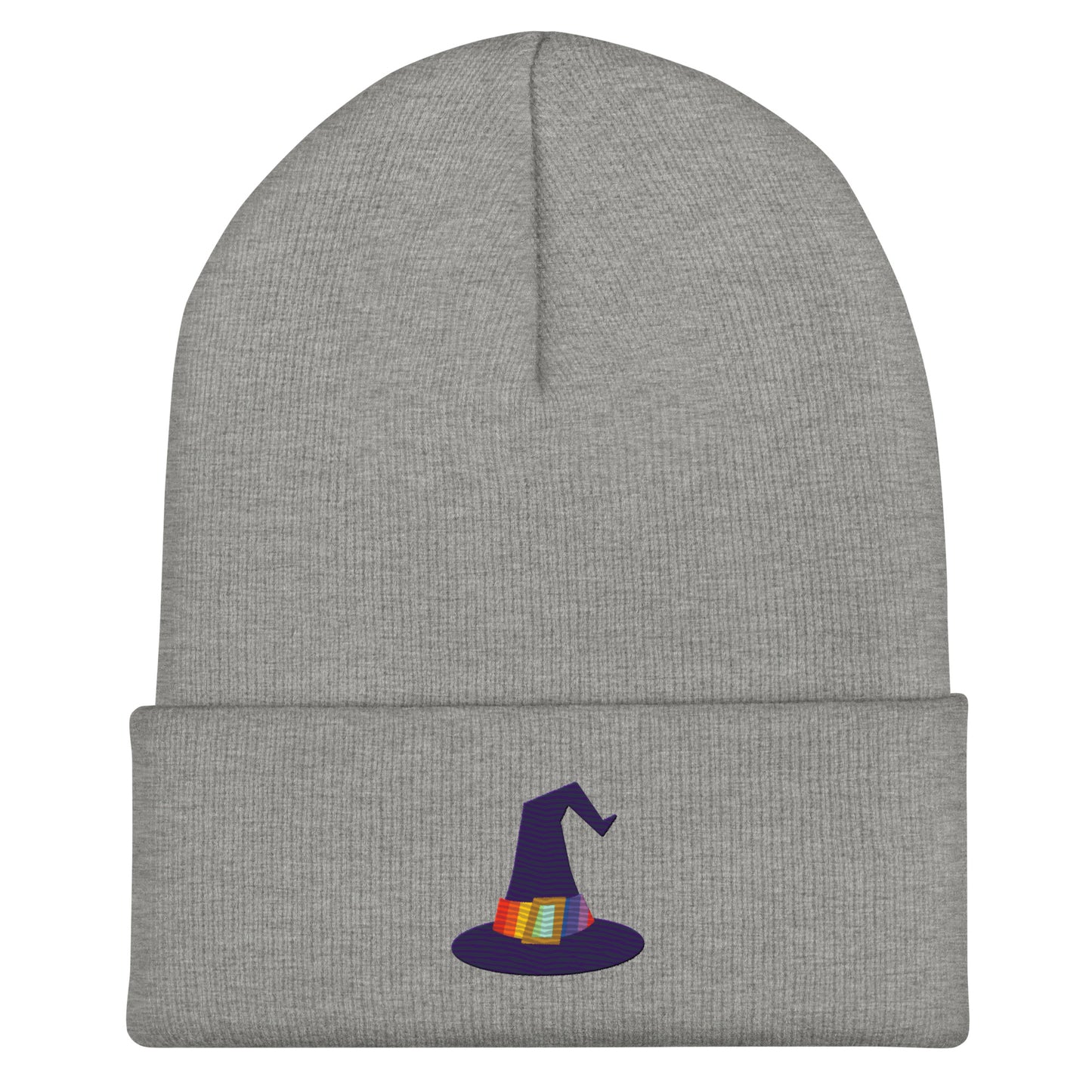 Rainbow Witch Hat | Cuffed Beanie