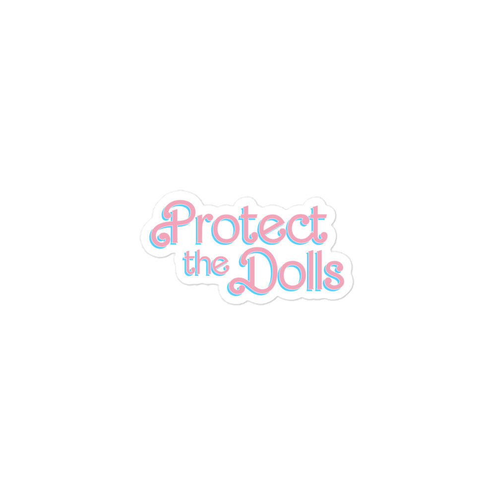 Protect the Dolls | Sticker