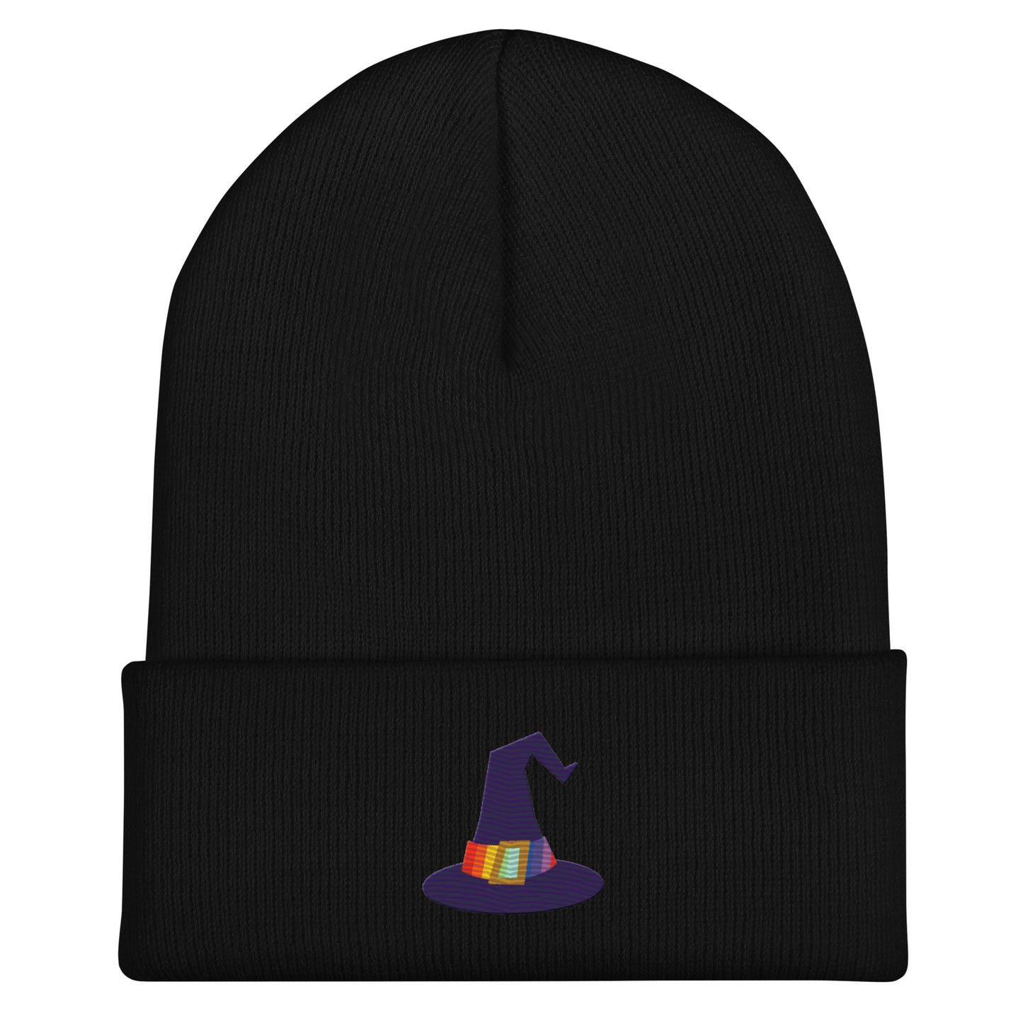 Rainbow Witch Hat | Cuffed Beanie