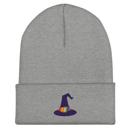 Rainbow Witch Hat | Cuffed Beanie