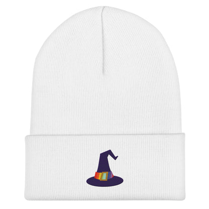 Rainbow Witch Hat | Cuffed Beanie