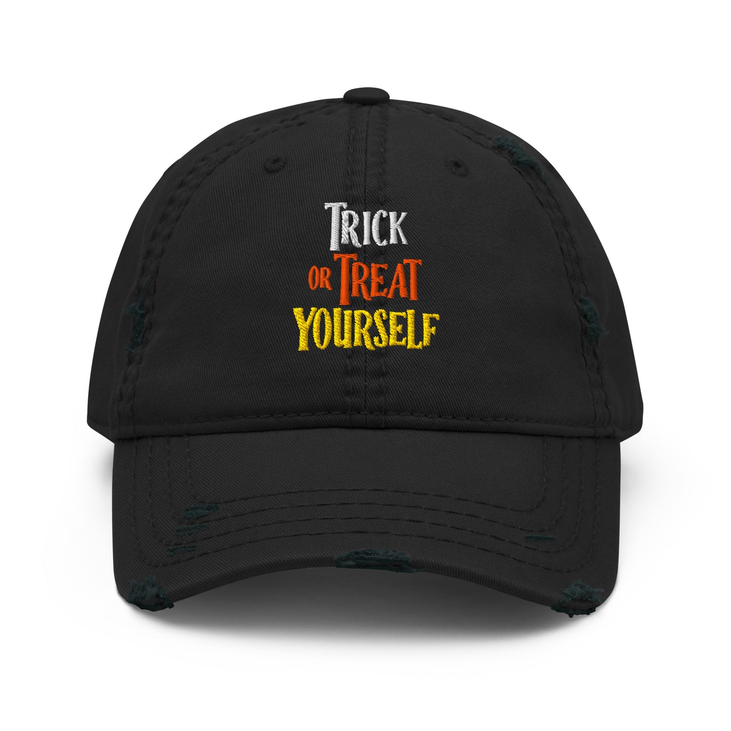 Trick or Treat Yourself | Distressed Hat