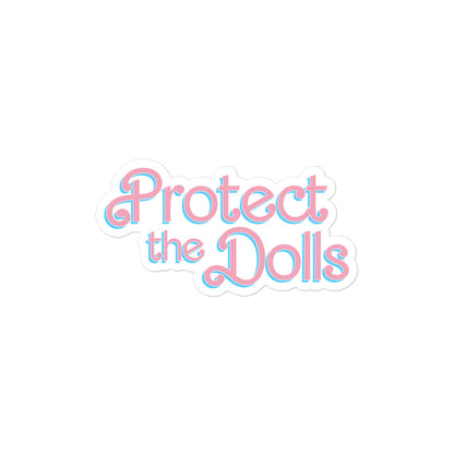 Protect the Dolls | Sticker