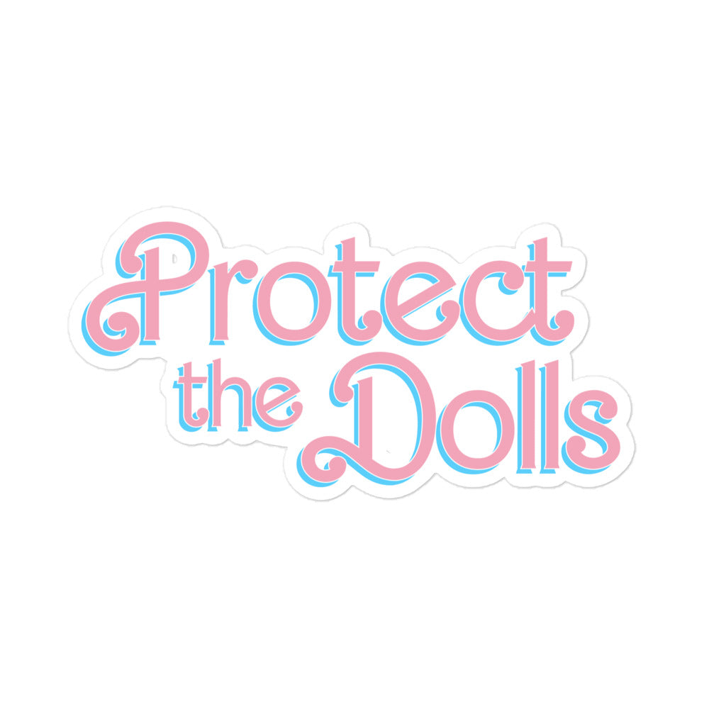 Protect the Dolls | Sticker